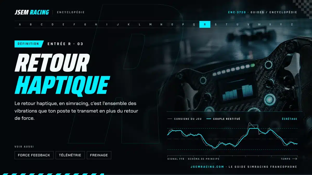 Visuel de l'entrée d'encyclopédie retour haptique : définition et notions voisines